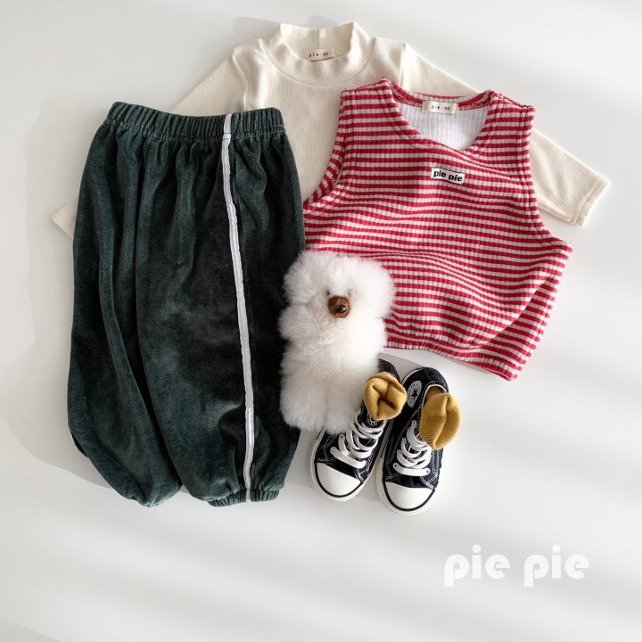 Pie - Korean Children Fashion - #kidzfashiontrend - Screw Bar Vest - 8