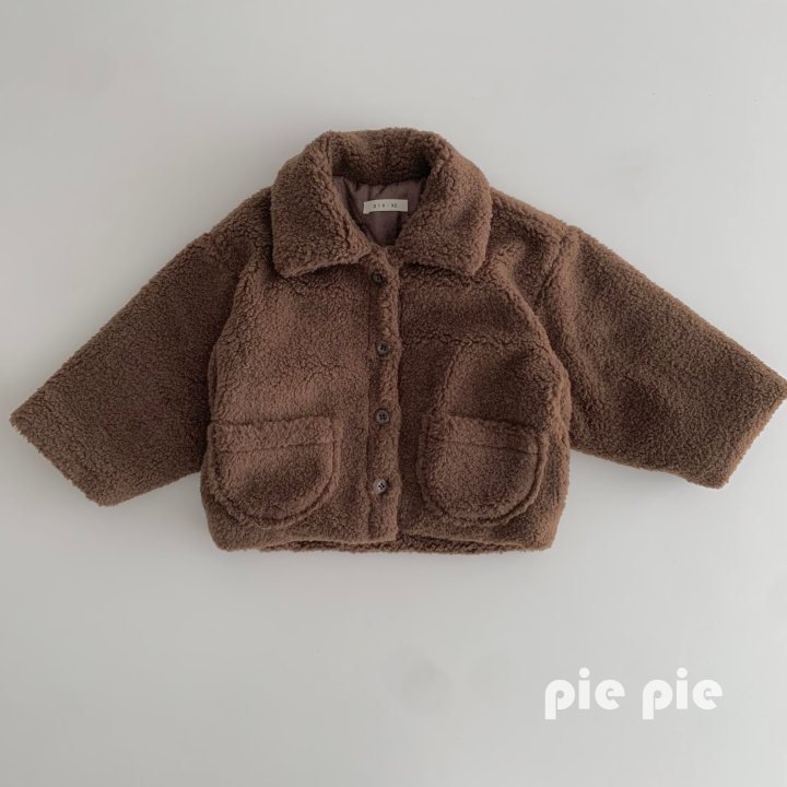 Pie - Korean Children Fashion - #kidsstore - Teddy Fleece Jacket - 4