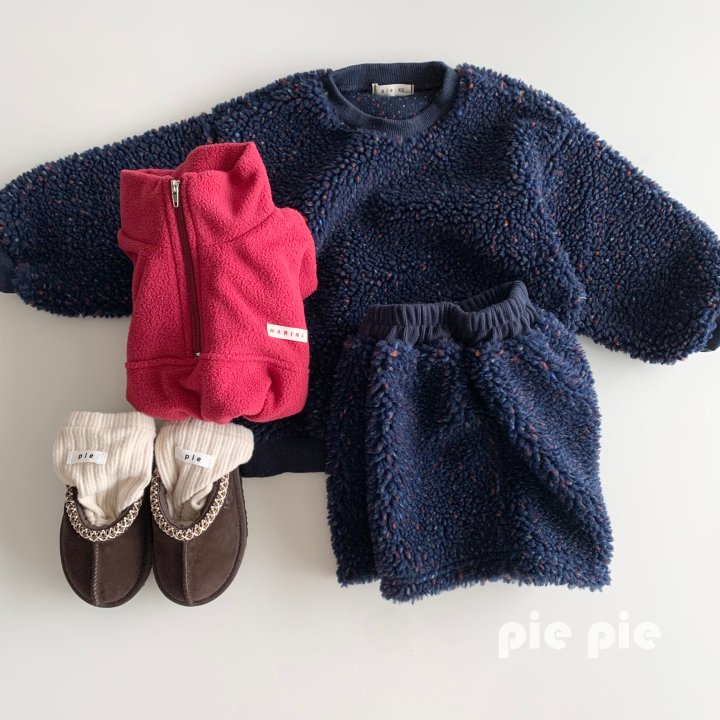 Pie - Korean Children Fashion - #littlefashionista - Fleece Short Pants - 9
