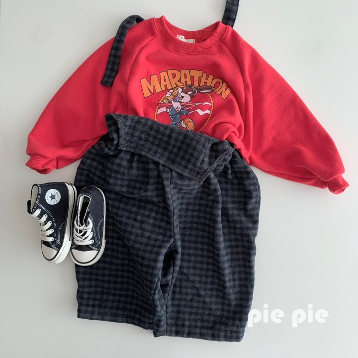 Pie - Korean Children Fashion - #magicofchildhood - Run Rabbit Sweatshirt - 8