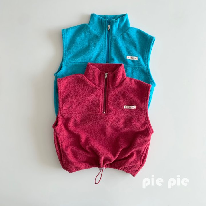 Pie - Korean Children Fashion - #magicofchildhood - Vivid Fleece Vest - 9