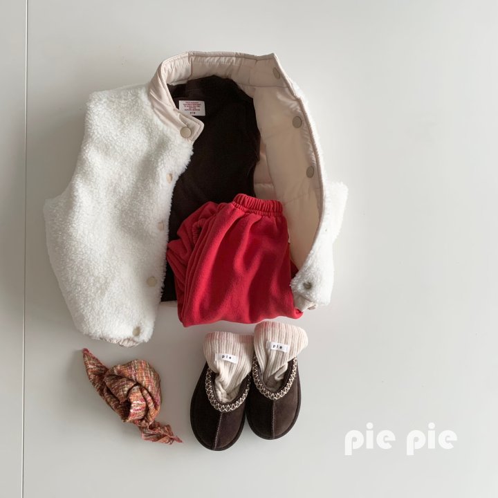 Pie - Korean Children Fashion - #magicofchildhood - Vivid Fleece Jogger Pants - 8