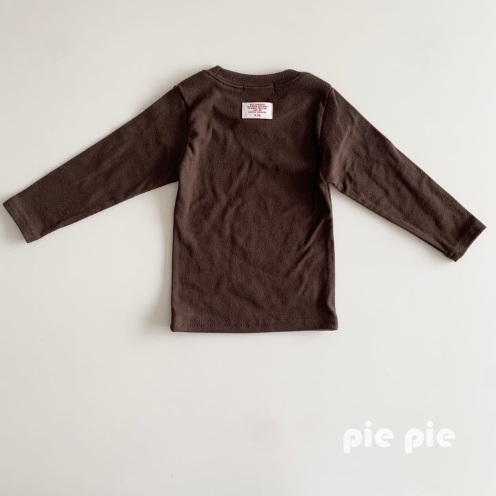 Pie - Korean Children Fashion - #magicofchildhood - Stretch Basic Tee - 4