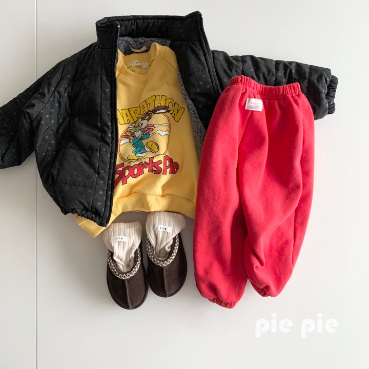 Pie - Korean Children Fashion - #minifashionista - Cheetos Piping Jogger Pants - 11