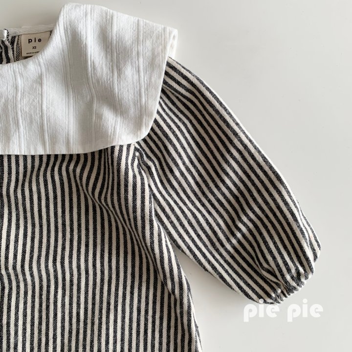 Pie - Korean Children Fashion - #minifashionista - Pippi Collar One-piece - 5