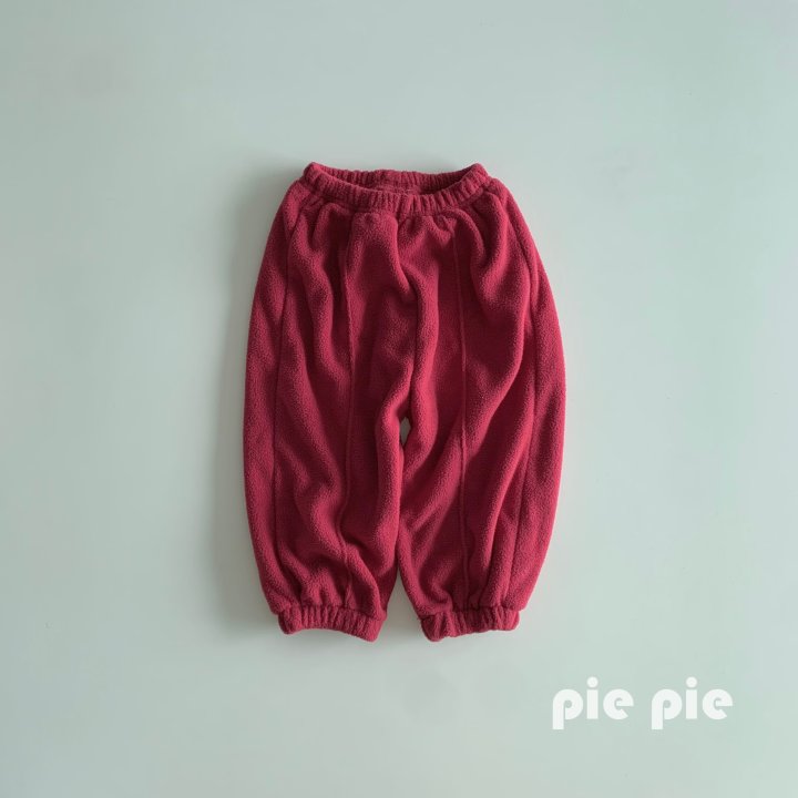 Pie - Korean Children Fashion - #prettylittlegirls - Vivid Fleece Jogger Pants - 10