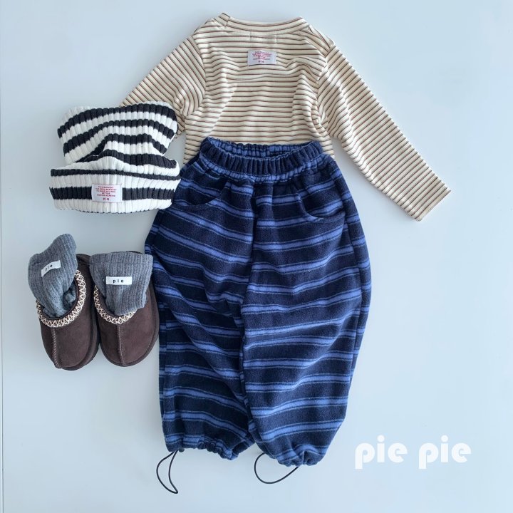 Pie - Korean Children Fashion - #stylishchildhood - Shooting Star Stripe Pants - 5