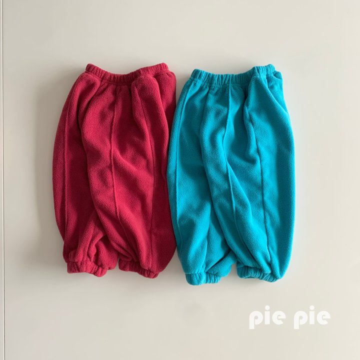 Pie - Korean Children Fashion - #todddlerfashion - Vivid Fleece Jogger Pants - 11