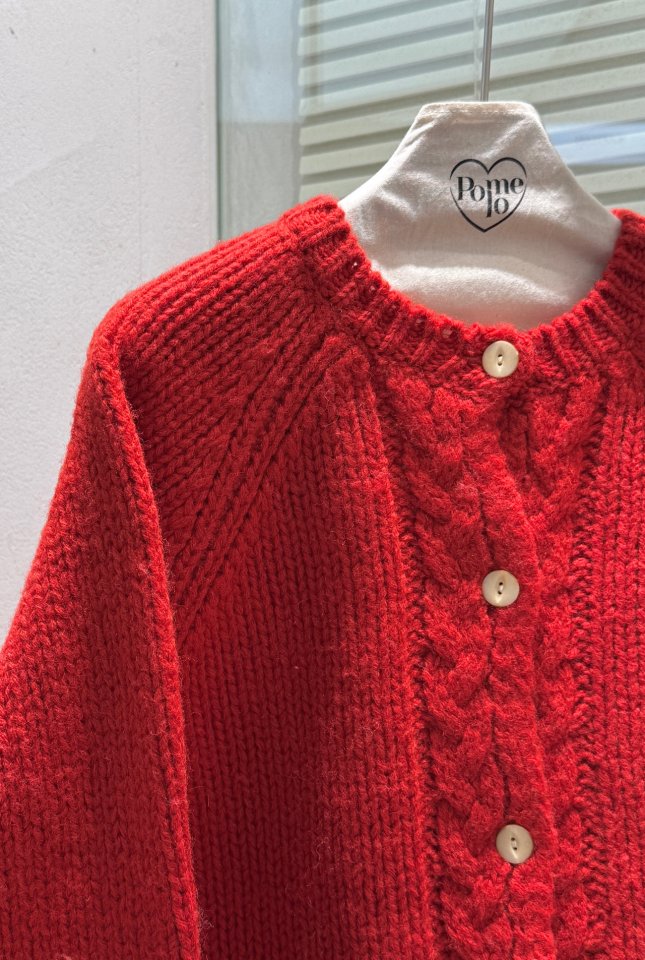 Pomelo - Korean Women Fashion - #momslook - Knitted Cardigan - 10