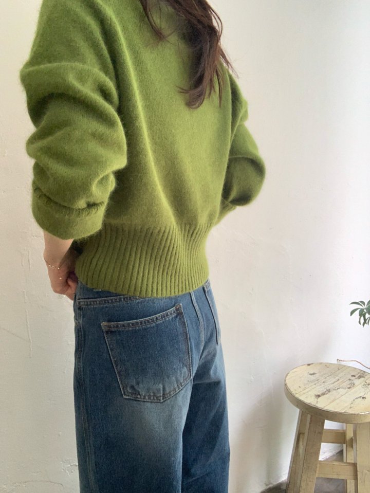 Pomelo - Korean Women Fashion - #thelittlethings - Teen Wide Denim Pants - 3
