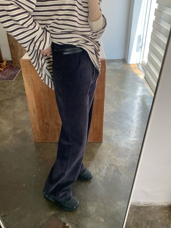 Pomelo - Korean Women Fashion - #womensfashion - Corduroy Pants - 11