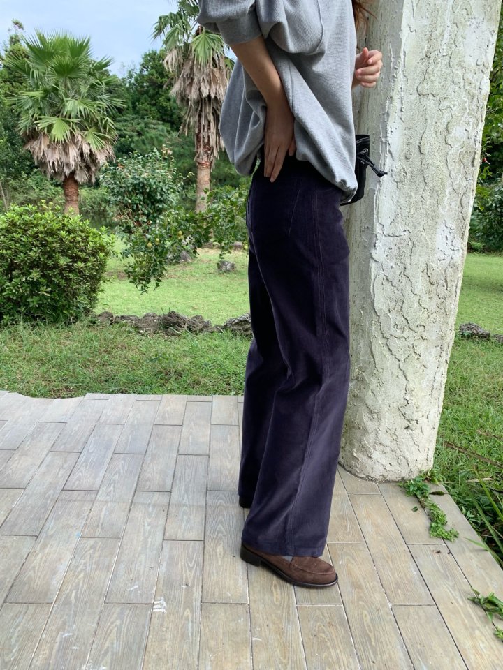 Pomelo - Korean Women Fashion - #womensfashion - Corduroy Pants - 9