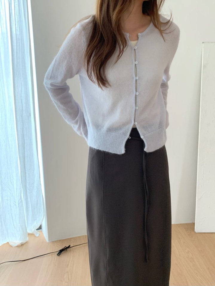 Pomelo - Korean Women Fashion - #womensfashion - Mute Mohair Cardigan