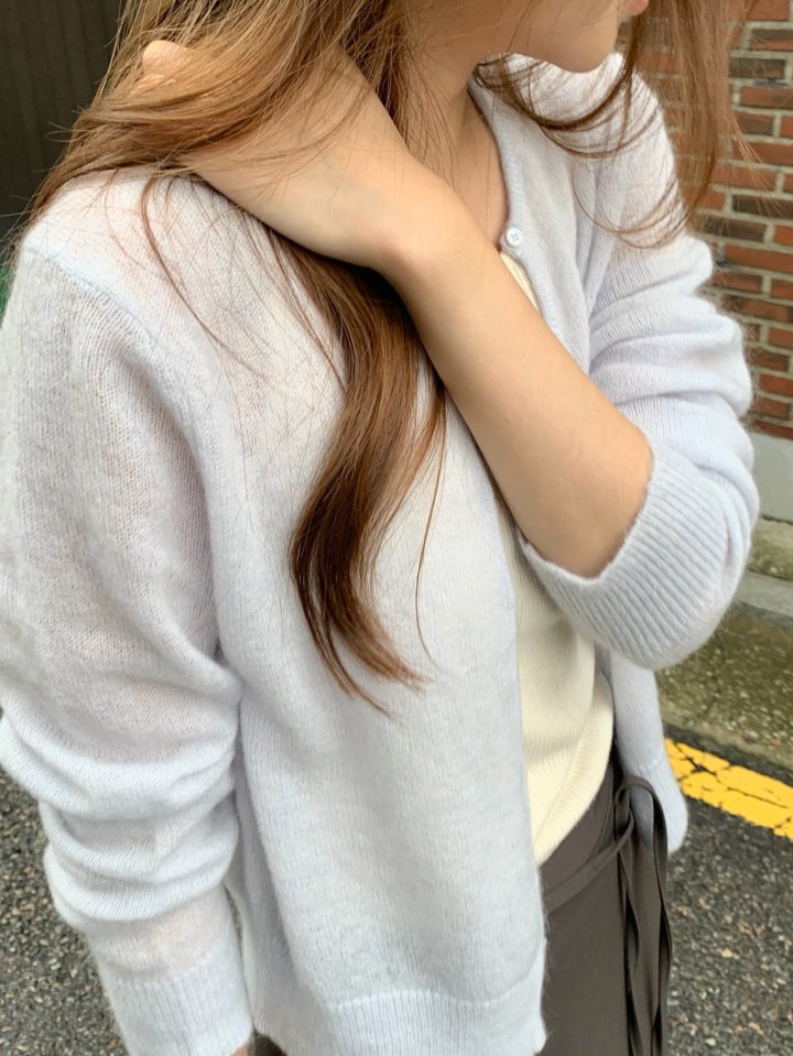 Pomelo - Korean Women Fashion - #womensfashion - Mute Mohair Cardigan - 9