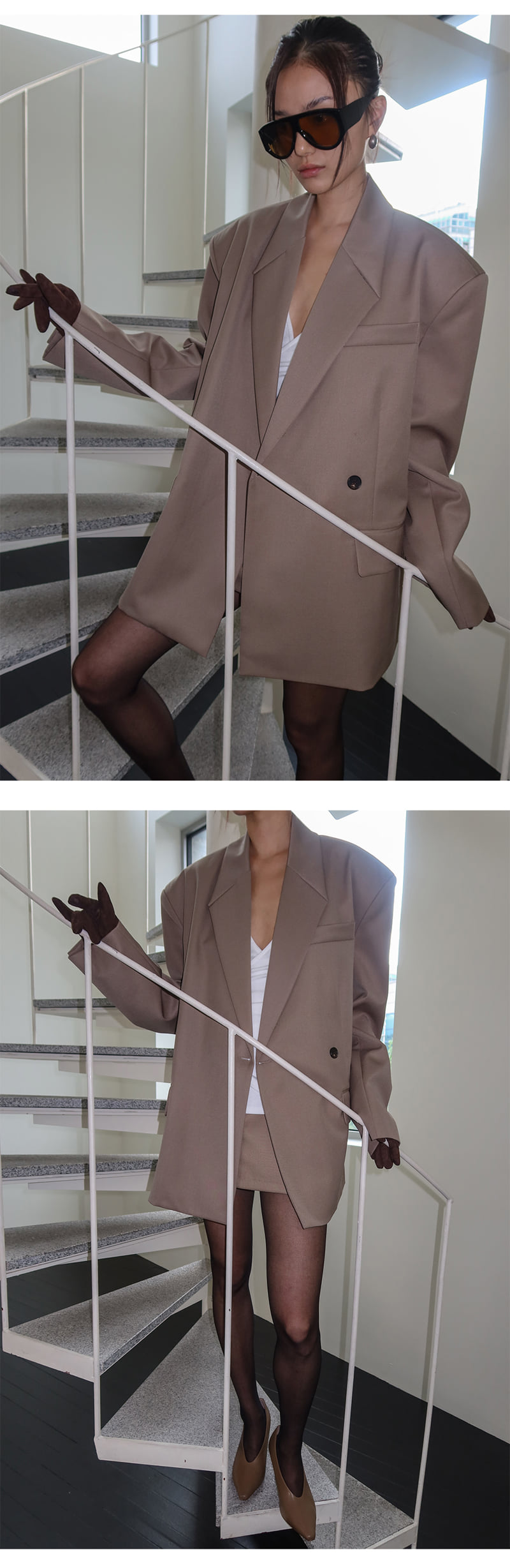 Project Wave - Korean Women Fashion - #momslook - Wire Wool Mini Skirt - 3