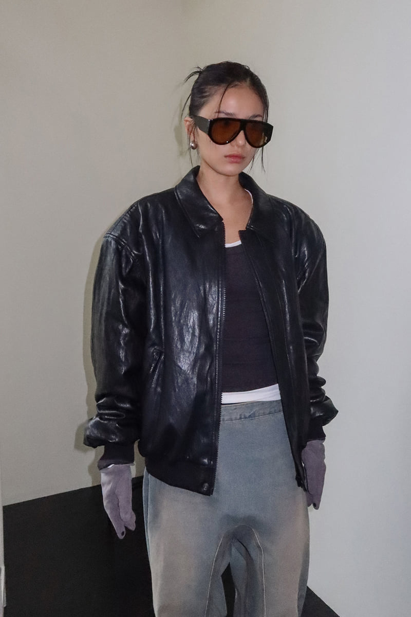 Project Wave - Korean Women Fashion - #momslook - Smoke Aging Jumper - 3