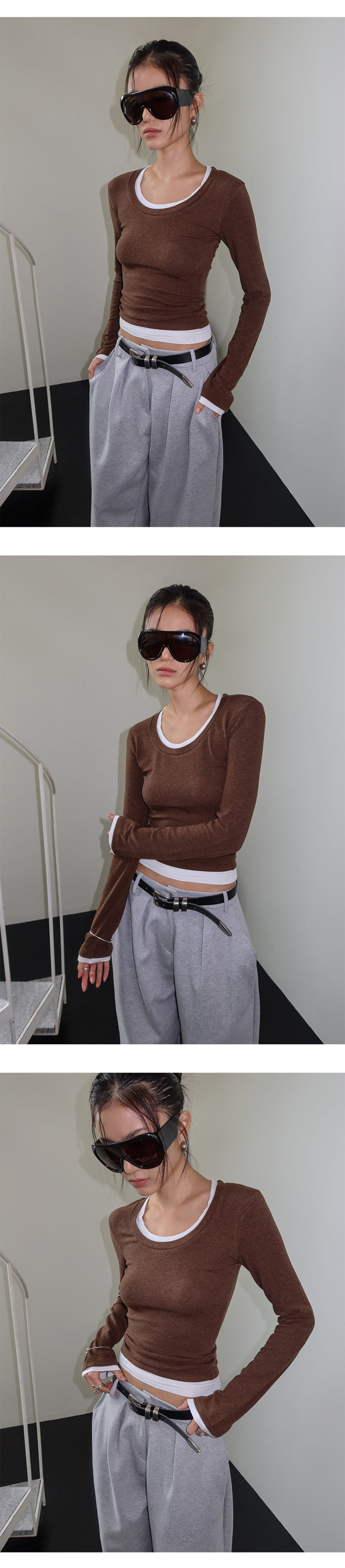 Project Wave - Korean Women Fashion - #womensfashion - Sweat Cotton Slacks - 3
