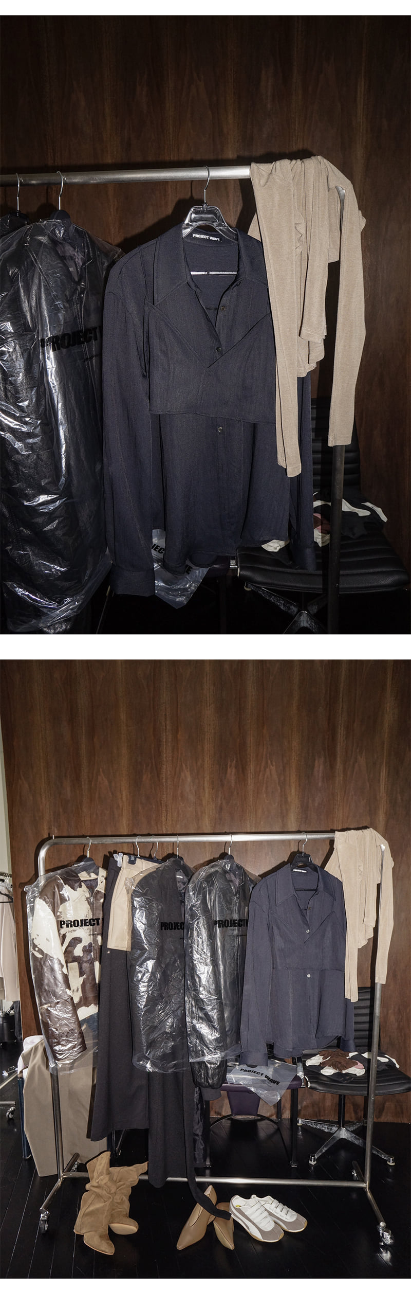 Project Wave - Korean Women Fashion - #womensfashion - Trip Layered Shirt - 3