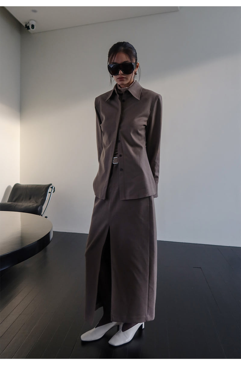 Project Wave - Korean Women Fashion - #womensfashion - Classy Slim Shirt - 2