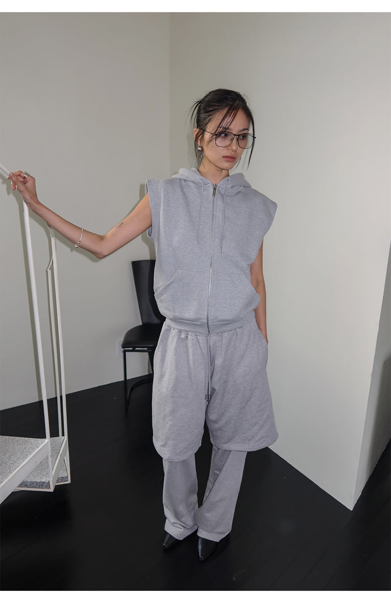 Project Wave - Korean Women Fashion - #womensfashion - Flying Sweat Hoodie Zip-Up - 2