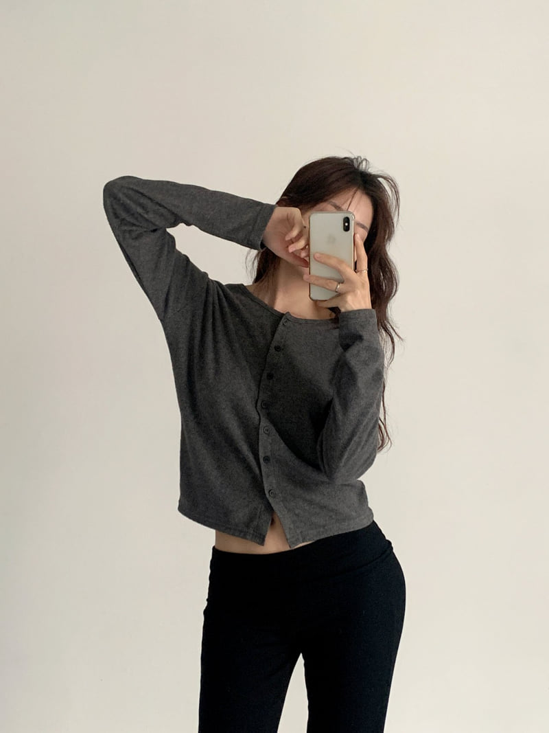 Queensmade - Korean Women Fashion - #momslook - Ale Fleece Cardigan