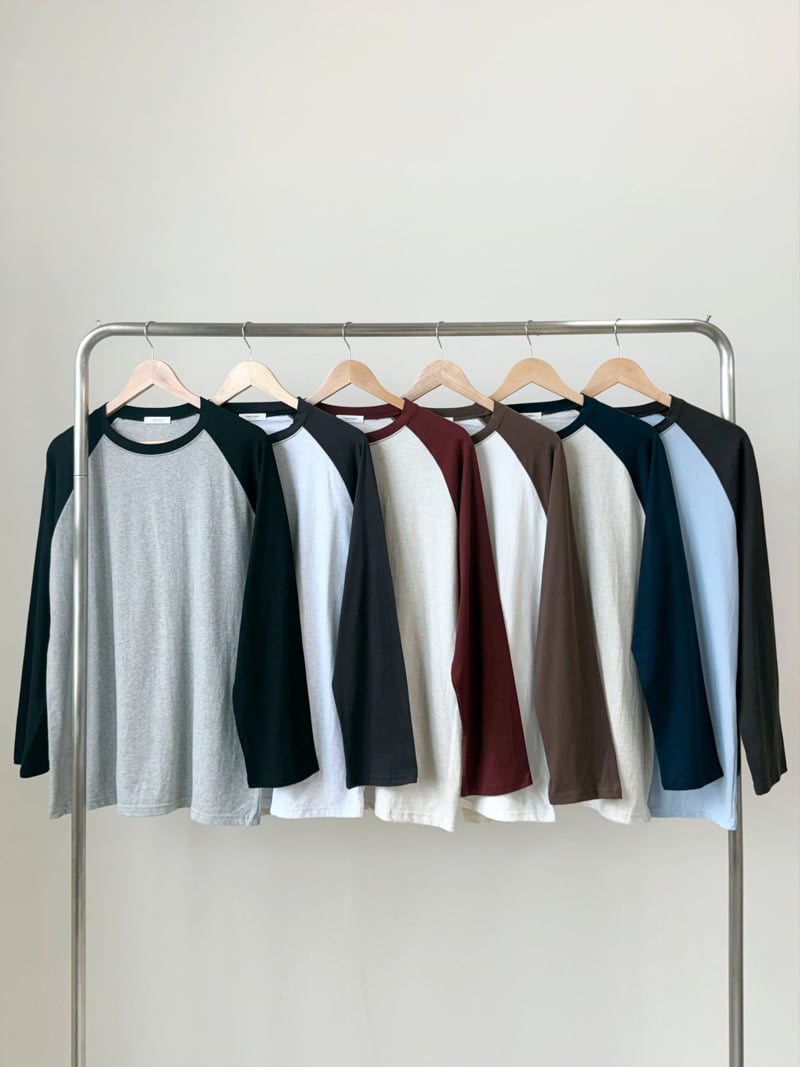 Queensmade - Korean Women Fashion - #womensfashion - Raglan Boxy Tee - 12