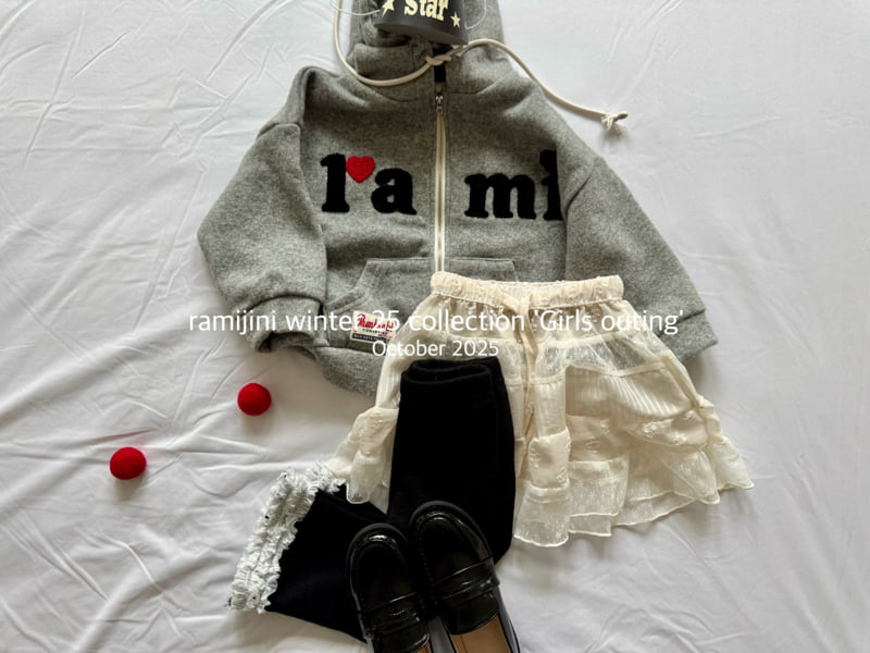 Ramijini - Korean Children Fashion - #kidzfashiontrend - Lami Hood Zip-Up - 10