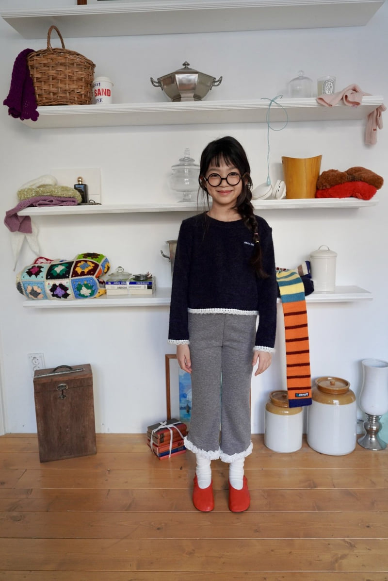 Ramijini - Korean Children Fashion - #littlefashionista - Adel Ribbed Pants - 8