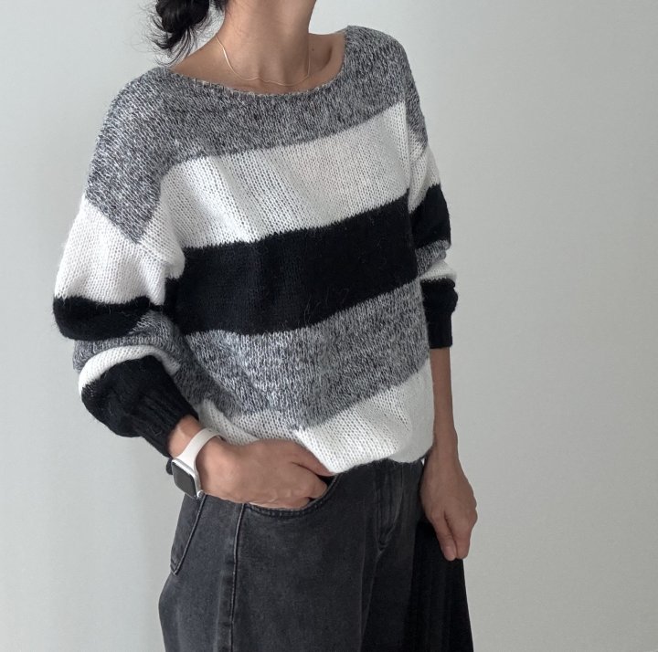 Ripple - Korean Women Fashion - #momslook - Leon Knit - 2