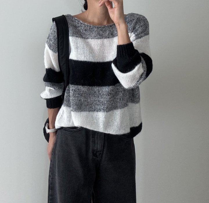Ripple - Korean Women Fashion - #womensfashion - Leon Knit - 4