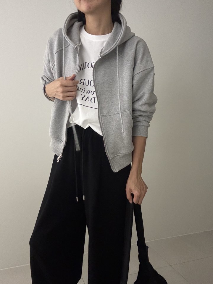 Ripple - Korean Women Fashion - #momslook - Bebe Hood Zip-Up - 11