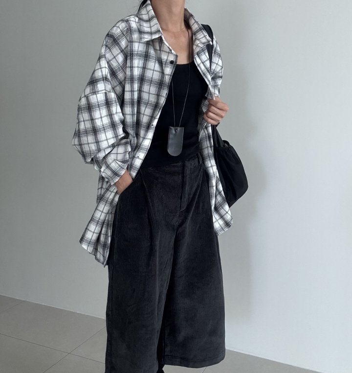 Ripple - Korean Women Fashion - #momslook - Bermuda Corduroy Pants - 11
