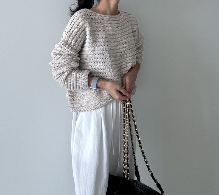 Ripple - Korean Women Fashion - #momslook - Aube Knit - 3
