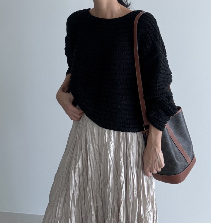 Ripple - Korean Women Fashion - #momslook - Aube Knit - 7