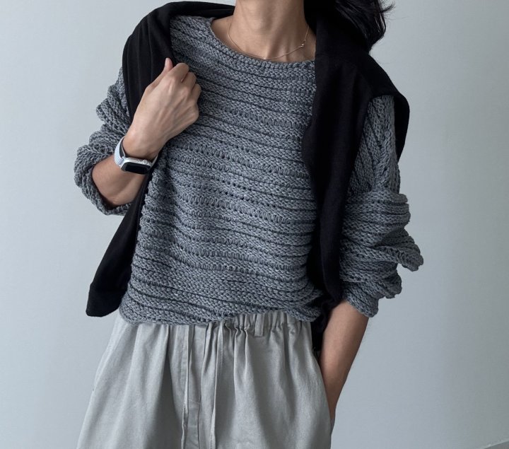 Ripple - Korean Women Fashion - #momslook - Aube Knit - 9