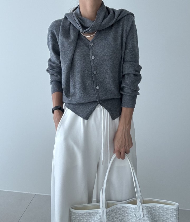 Ripple - Korean Women Fashion - #momslook - Mood Shawl Cardigan - 2
