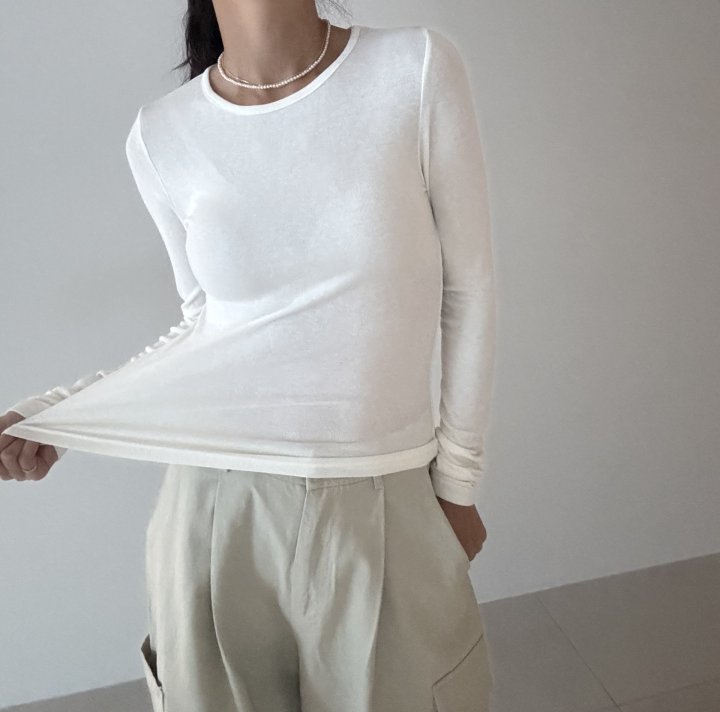 Ripple - Korean Women Fashion - #momslook - Liz Long Sleeve Tee - 10