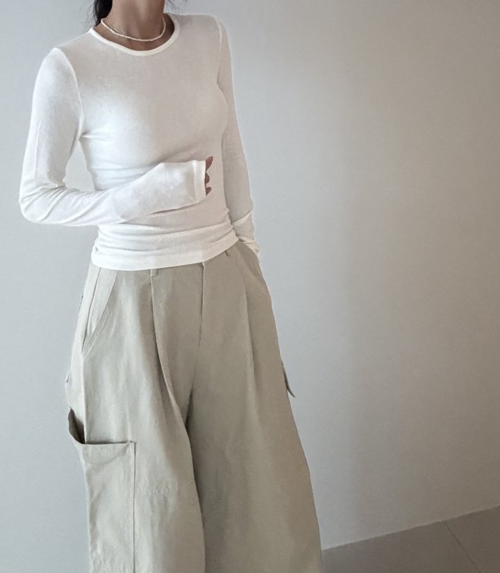 Ripple - Korean Women Fashion - #momslook - Liz Long Sleeve Tee - 12