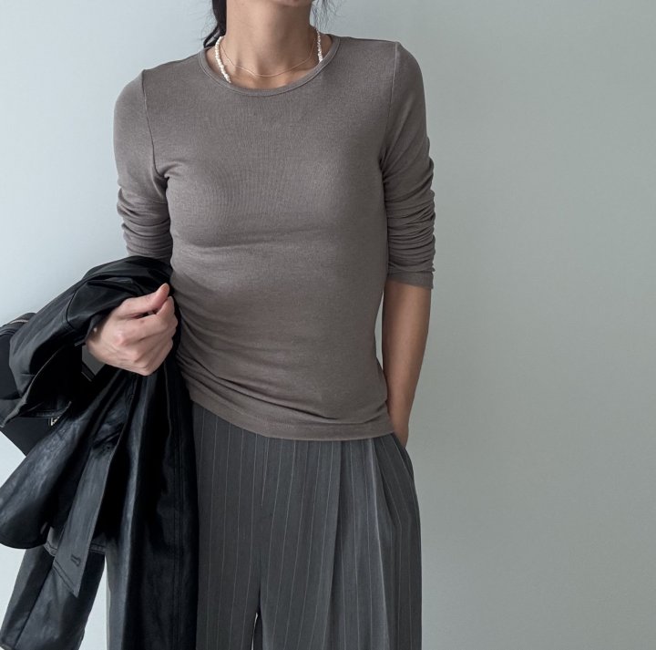Ripple - Korean Women Fashion - #thelittlethings - Liz Long Sleeve Tee - 4