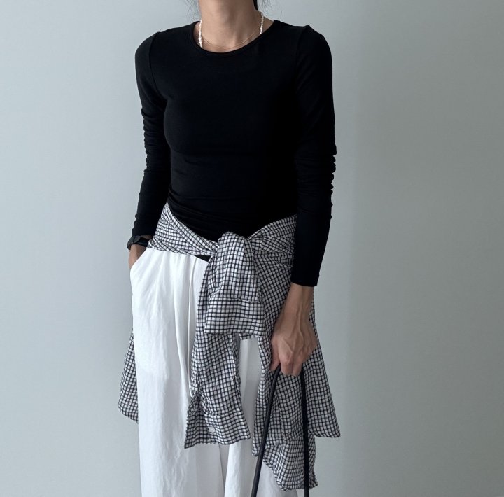 Ripple - Korean Women Fashion - #momslook - Liz Long Sleeve Tee - 8
