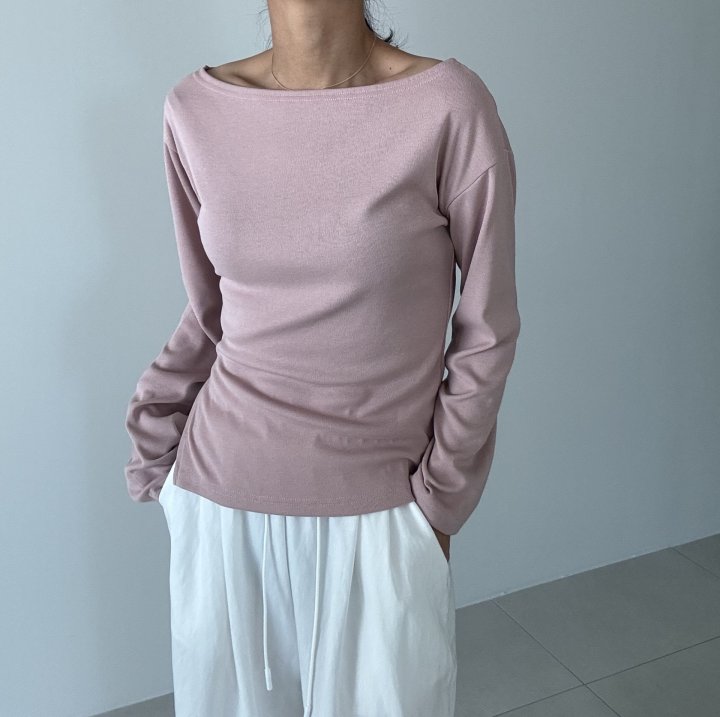 Ripple - Korean Women Fashion - #pursuepretty - Slit Tee - 2