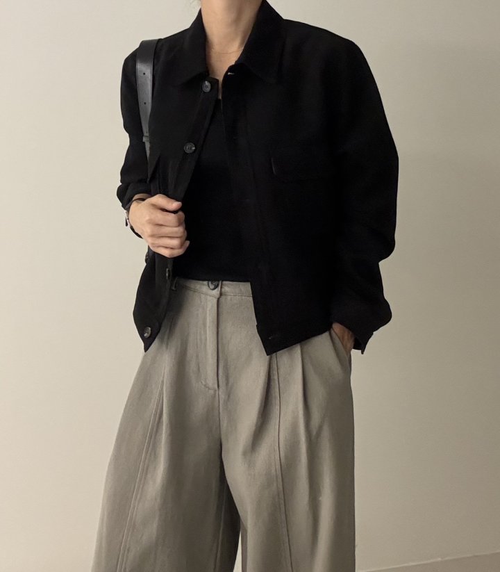 Ripple - Korean Women Fashion - #restrostyle - Lucid Suede Jacket - 5