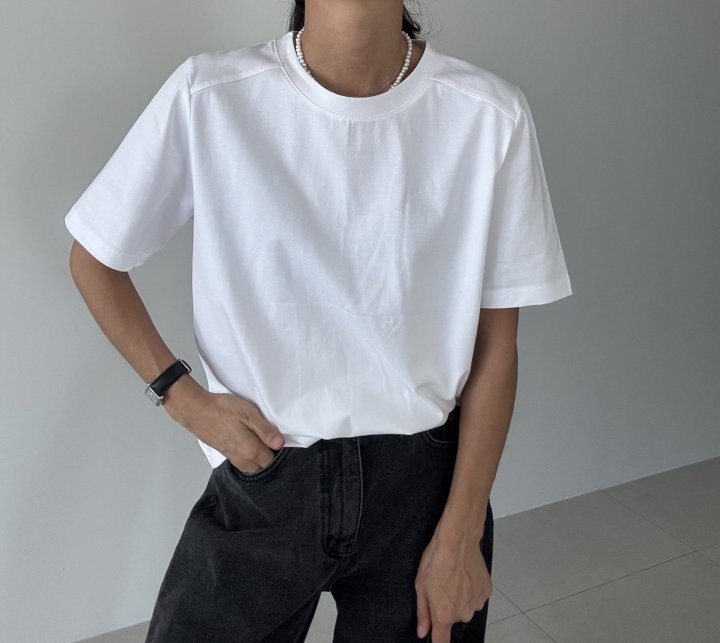 Ripple - Korean Women Fashion - #restrostyle - Pound Tee - 5