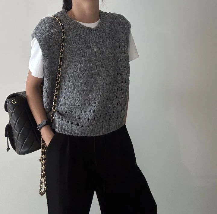 Ripple - Korean Women Fashion - #pursuepretty - Mitsu Vest - 4