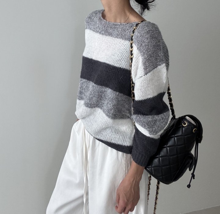Ripple - Korean Women Fashion - #romanticstyle - Leon Knit - 12