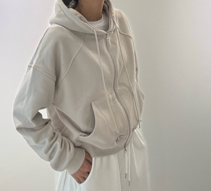 Ripple - Korean Women Fashion - #romanticstyle - Bebe Hood Zip-Up - 4