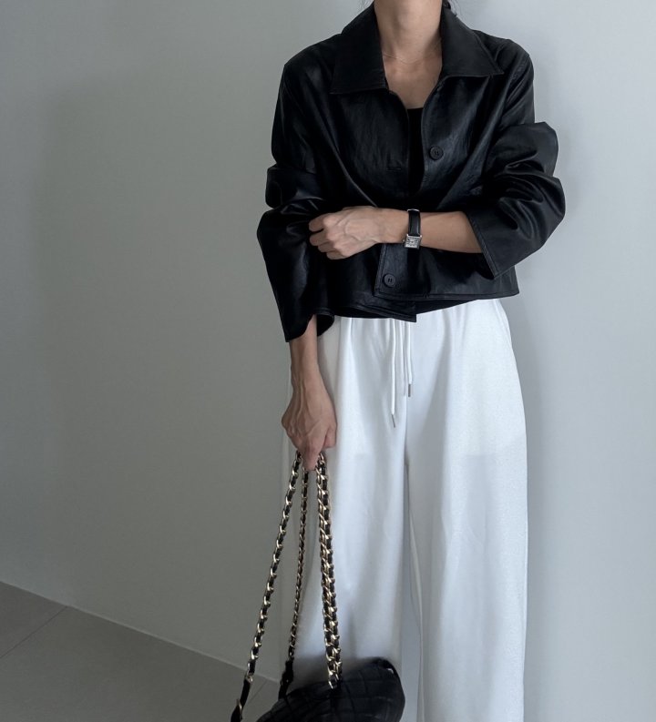 Ripple - Korean Women Fashion - #shopsmall - Moto Jacket - 3