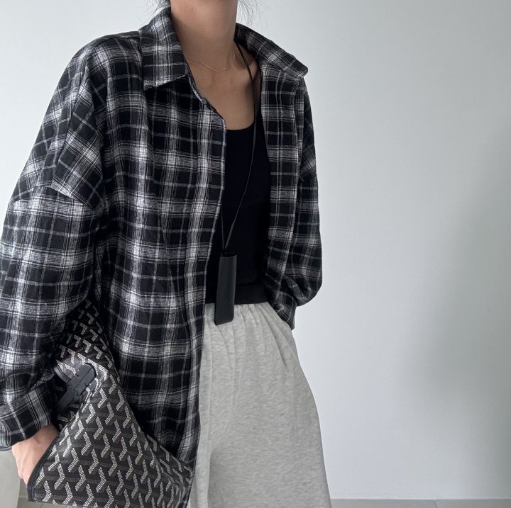 Ripple - Korean Women Fashion - #thelittlethings - Lusk Check Shirt - 5