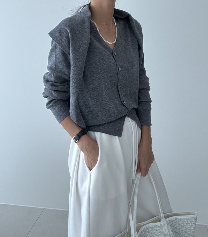 Ripple - Korean Women Fashion - #thelittlethings - Mood Shawl Cardigan