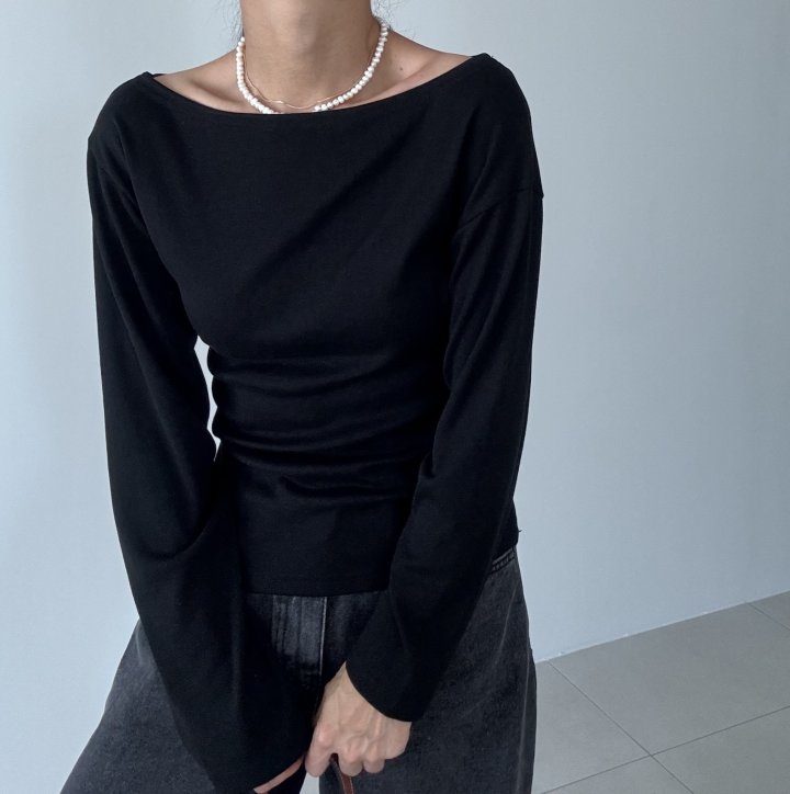 Ripple - Korean Women Fashion - #thelittlethings - Slit Tee - 7